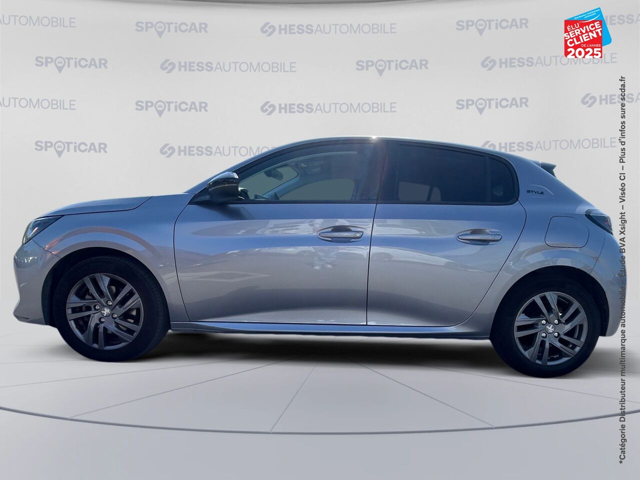 Véhicule d'occasion PEUGEOT 208 1.2 PURETECH 100CH S/S STYLE GPS chez Renault Saint-Louis
