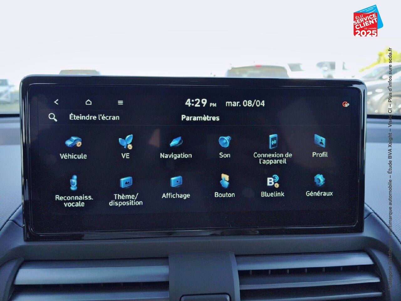 Véhicule neuf HYUNDAI INSTER 49 KWH 115CH INTUITIVE chez Hyundai Chalons