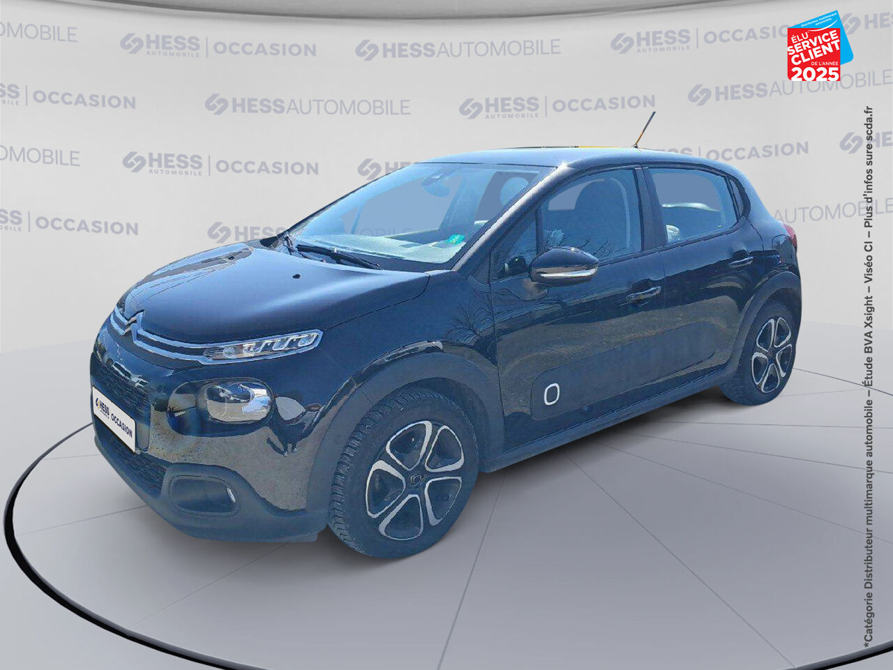 Véhicule d'occasion CITROEN C3 1.2 PURETECH 83CH S/S SHINE CAMERA GPS chez Fiat Besançon