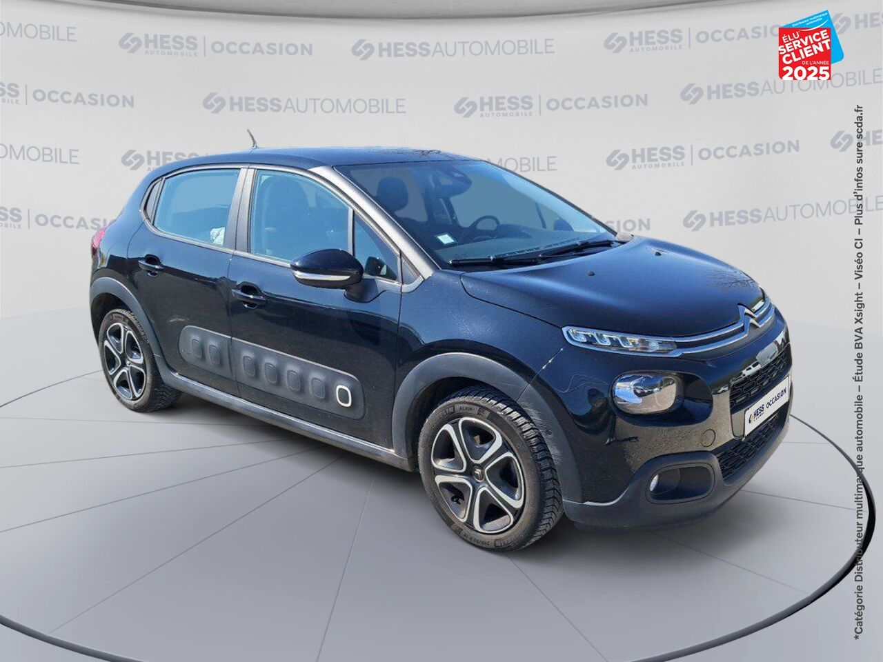 Véhicule d'occasion CITROEN C3 1.2 PURETECH 83CH S/S SHINE CAMERA GPS chez Fiat Besançon