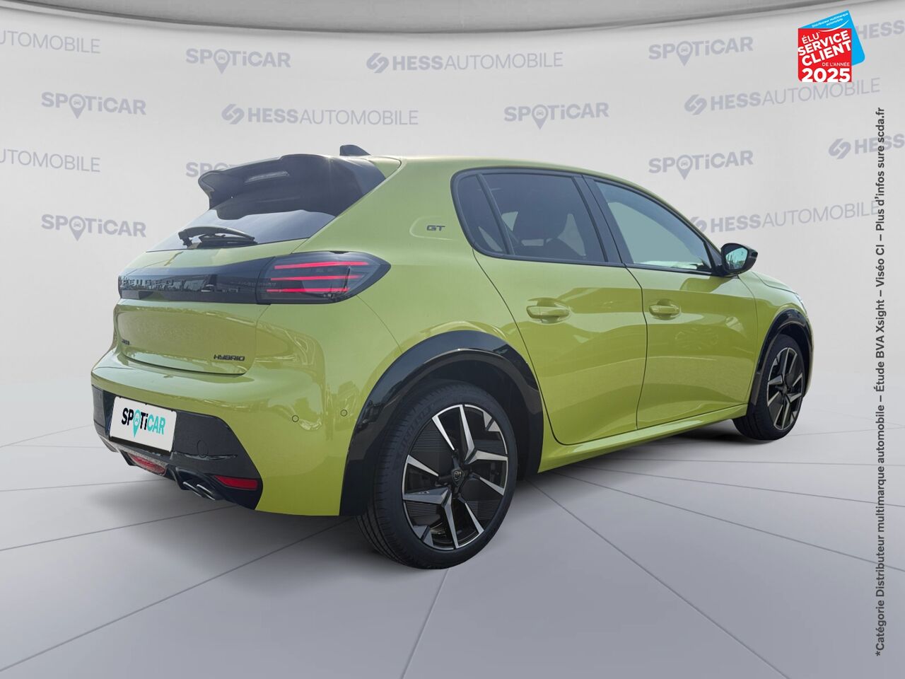 Véhicule d'occasion PEUGEOT 208 1.2 HYBRID 145CH GT E-DCS6 chez Fiat Mulhouse