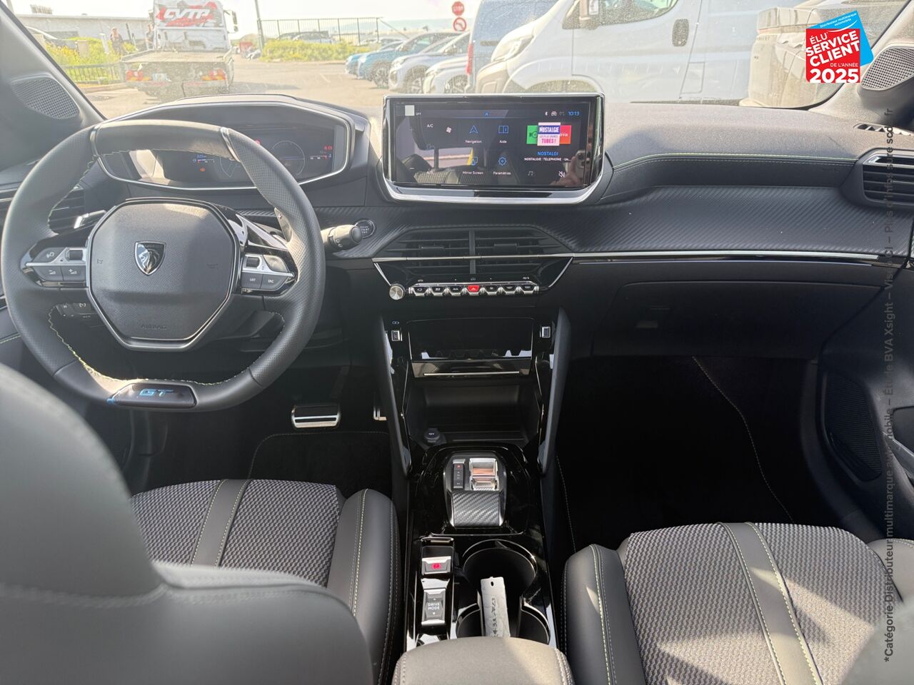 Véhicule d'occasion PEUGEOT 208 1.2 HYBRID 145CH GT E-DCS6 chez Fiat Mulhouse