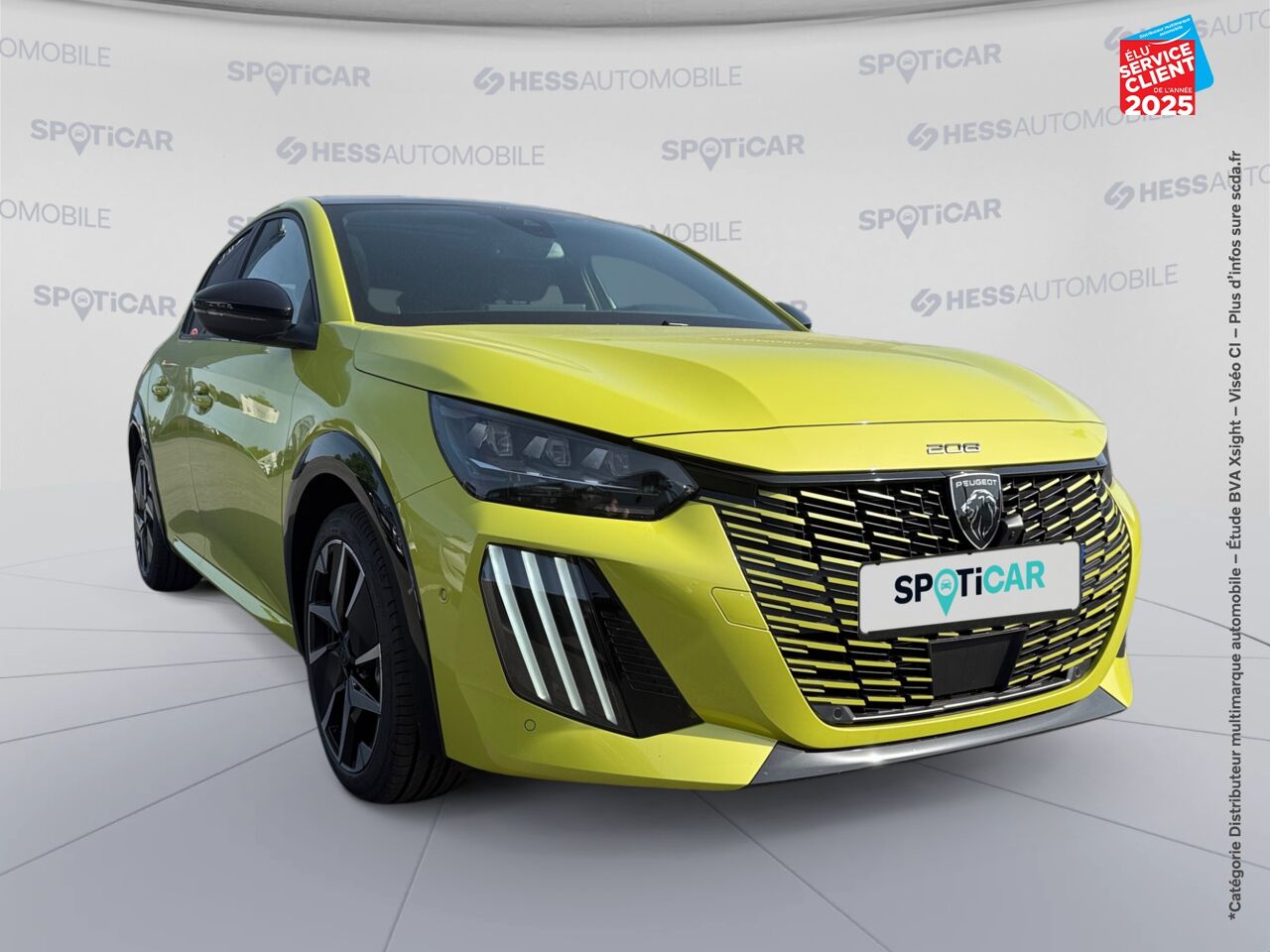Véhicule d'occasion PEUGEOT 208 1.2 HYBRID 145CH GT E-DCS6 chez Fiat Mulhouse