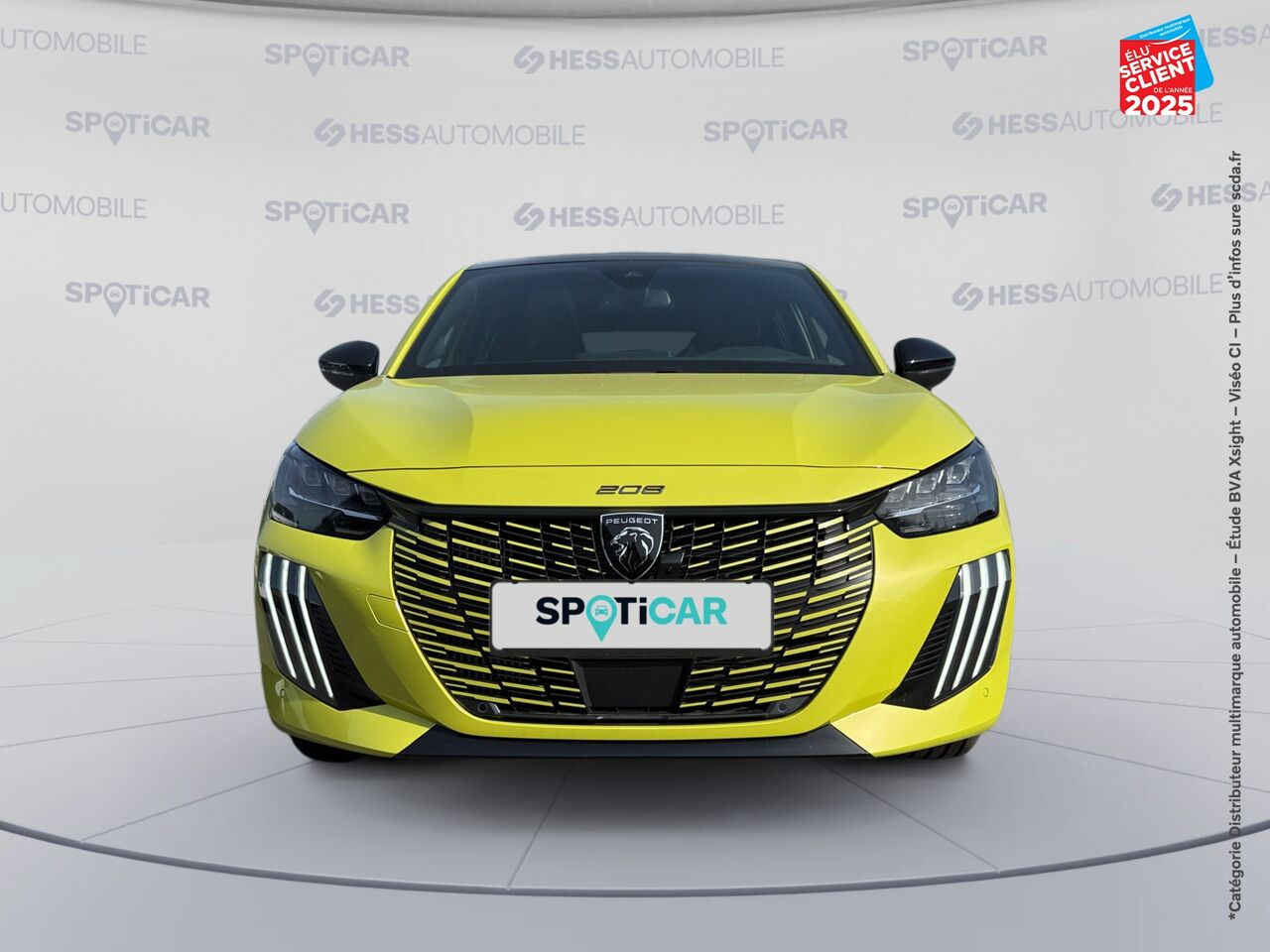 Véhicule d'occasion PEUGEOT 208 1.2 HYBRID 145CH GT E-DCS6 chez Fiat Mulhouse