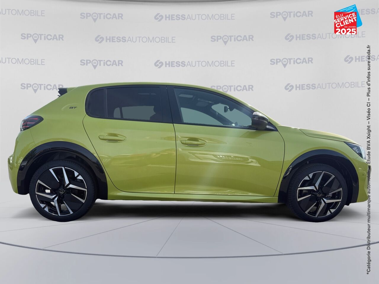 Véhicule d'occasion PEUGEOT 208 1.2 HYBRID 145CH GT E-DCS6 chez Fiat Mulhouse