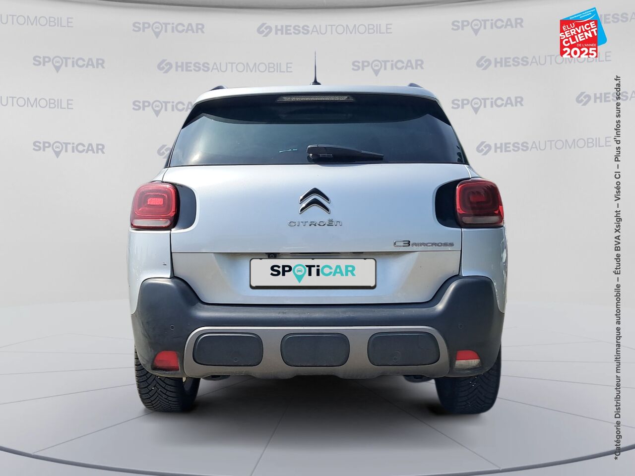 Véhicule d'occasion CITROEN C3 AIRCROSS PURETECH 110CH SS FEEL EAT6 chez Opel Bar le Duc