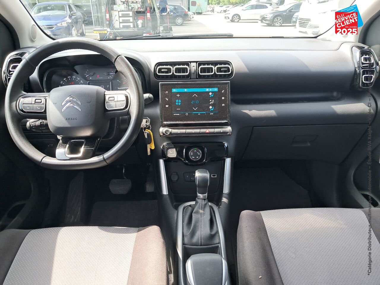 Véhicule d'occasion CITROEN C3 AIRCROSS PURETECH 110CH SS FEEL EAT6 chez Opel Bar le Duc
