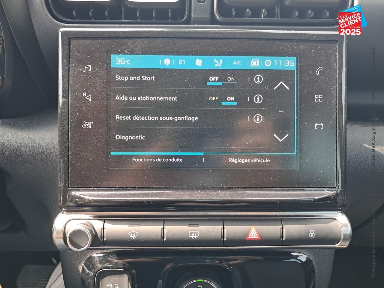 Véhicule d'occasion CITROEN C3 AIRCROSS PURETECH 110CH SS FEEL EAT6 chez Opel Bar le Duc