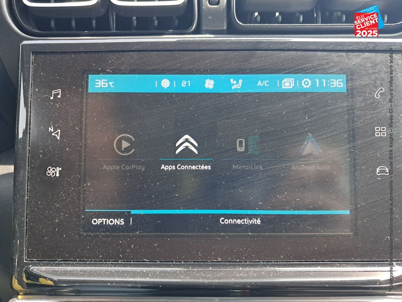Véhicule d'occasion CITROEN C3 AIRCROSS PURETECH 110CH SS FEEL EAT6 chez Opel Bar le Duc