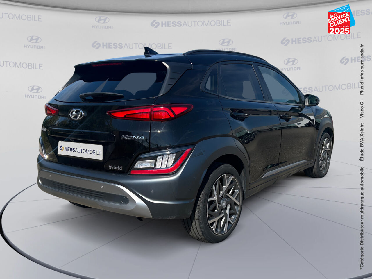 Véhicule d'occasion HYUNDAI KONA 1.6 GDI 141CH HYBRID EXECUTIVE DCT-6 SIEGES CUIR CAMERA chez Renault Sélestat