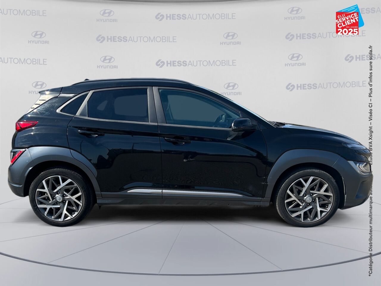Véhicule d'occasion HYUNDAI KONA 1.6 GDI 141CH HYBRID EXECUTIVE DCT-6 SIEGES CUIR CAMERA chez Renault Sélestat
