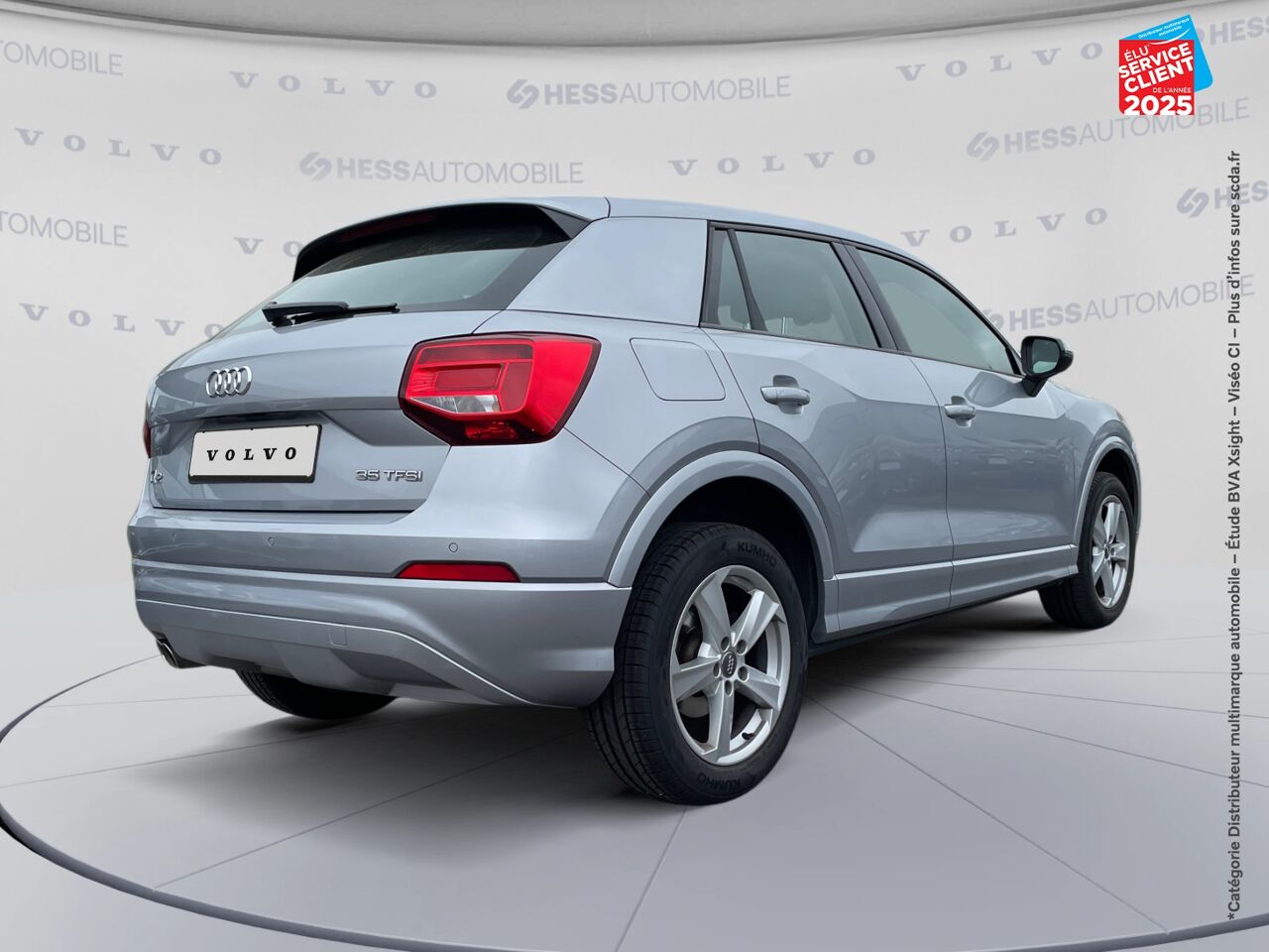 Véhicule d'occasion AUDI Q2 35 TFSI 150CH COD S TRONIC 7 EURO6D-T SIEGES CHAUF chez BMW Lons le Saunier