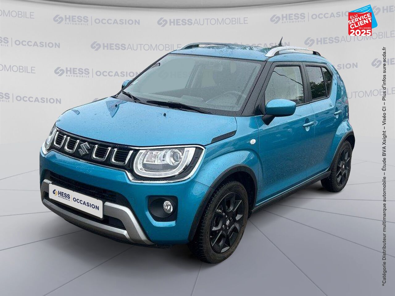 Véhicule d'occasion SUZUKI IGNIS 1.2 DUALJET HYBRID 83CH PRIVILEGE SIEGES CHAUF CAMERA CARPLAY chez Renault Colmar