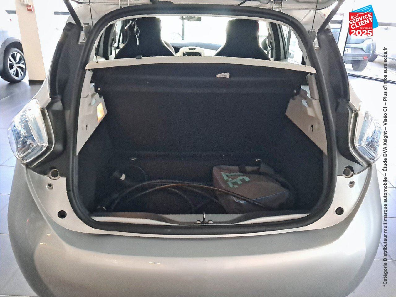 Véhicule d'occasion RENAULT ZOE LIFE CHARGE NORMALE R90 MY19 chez BMW Belfort