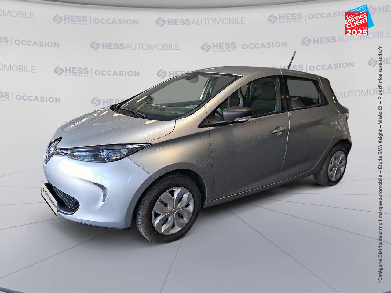 Véhicule d'occasion RENAULT ZOE LIFE CHARGE NORMALE R90 MY19 chez BMW Belfort