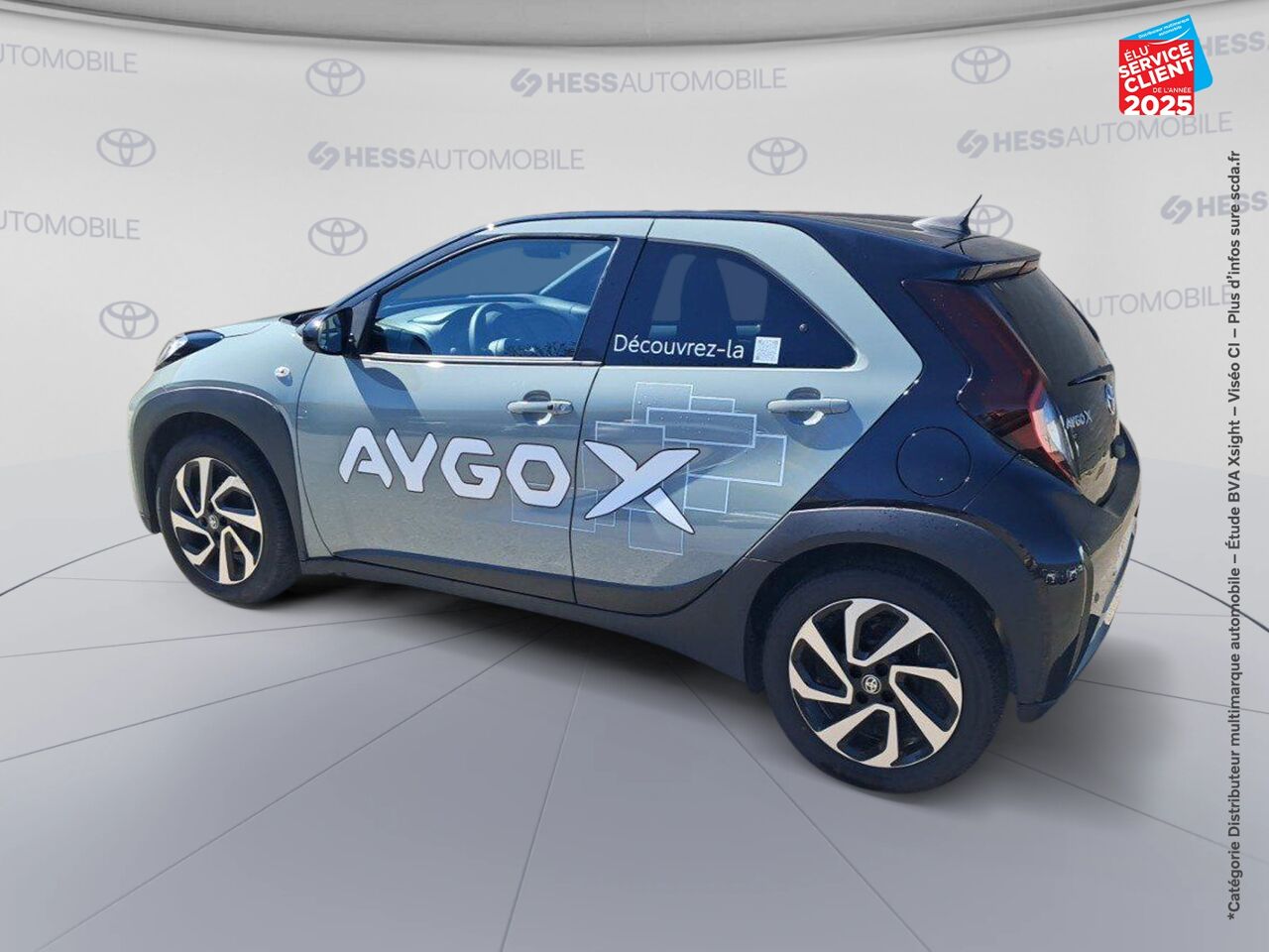 Véhicule d'occasion TOYOTA AYGO X 1.0 VVT-I 72CH DESIGN MY24 chez Toyota Verdun