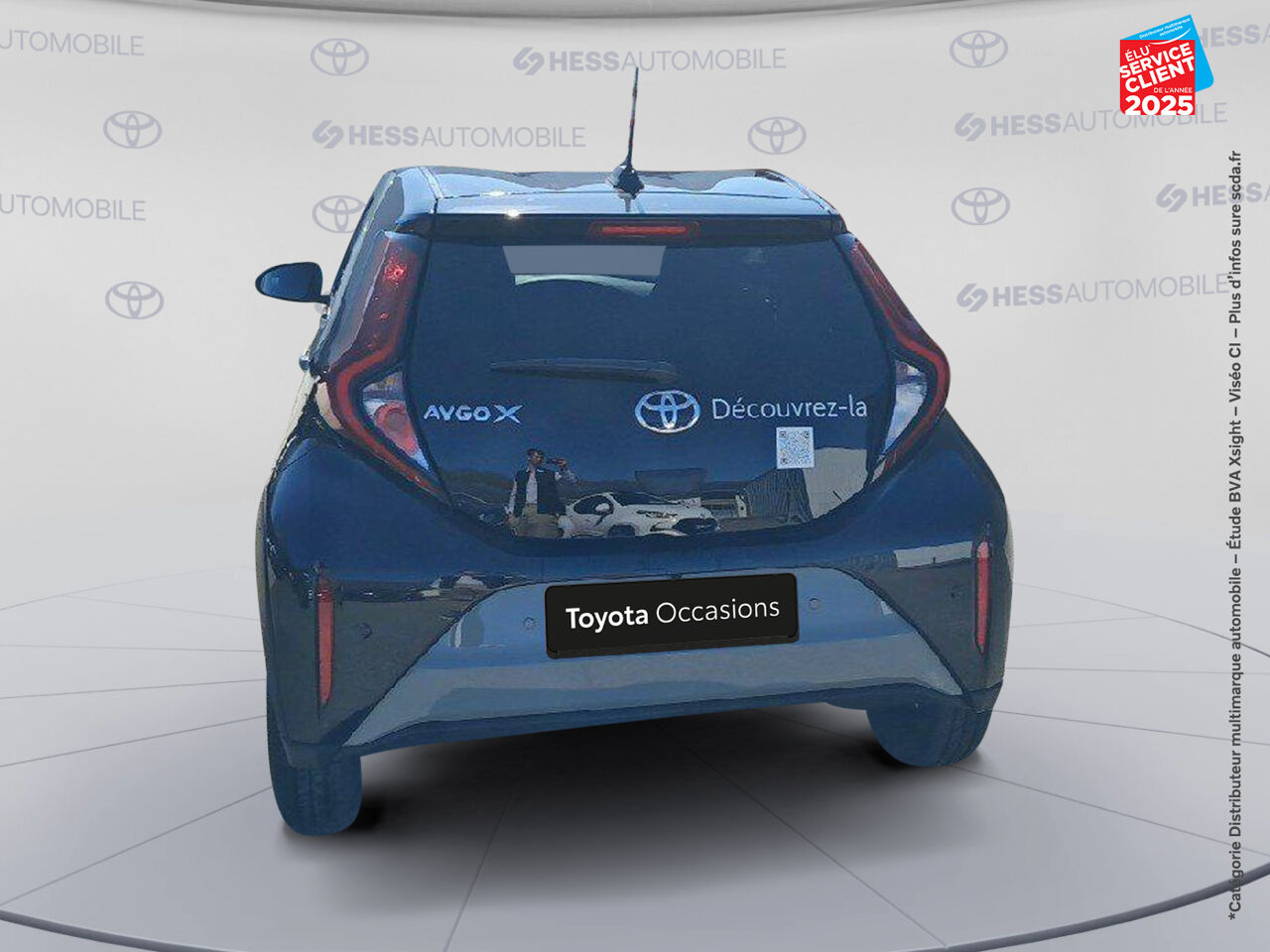 Véhicule d'occasion TOYOTA AYGO X 1.0 VVT-I 72CH DESIGN MY24 chez Toyota Verdun