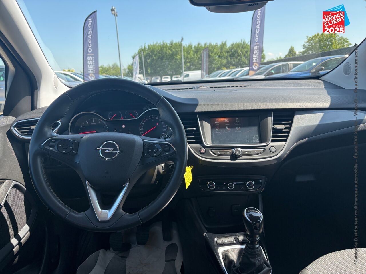 Véhicule d'occasion OPEL CROSSLAND 1.2 TURBO 110CH ELEGANCE chez Renault Sélestat