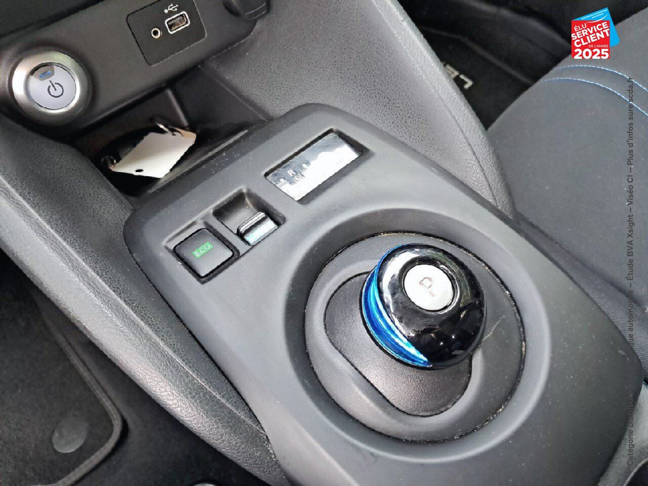 Véhicule d'occasion NISSAN LEAF 150CH 40KWH ACENTA 21 chez Toyota Thionville