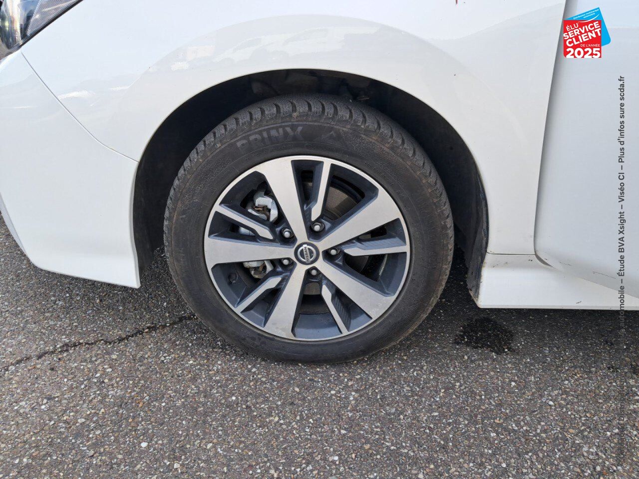 Véhicule d'occasion NISSAN LEAF 150CH 40KWH ACENTA 21 chez Toyota Thionville