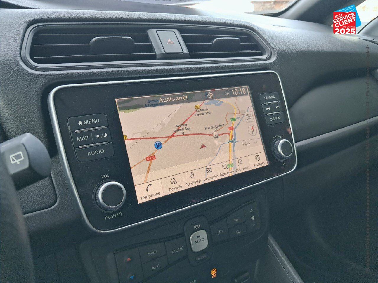 Véhicule d'occasion NISSAN LEAF 150CH 40KWH ACENTA 21 chez Toyota Thionville