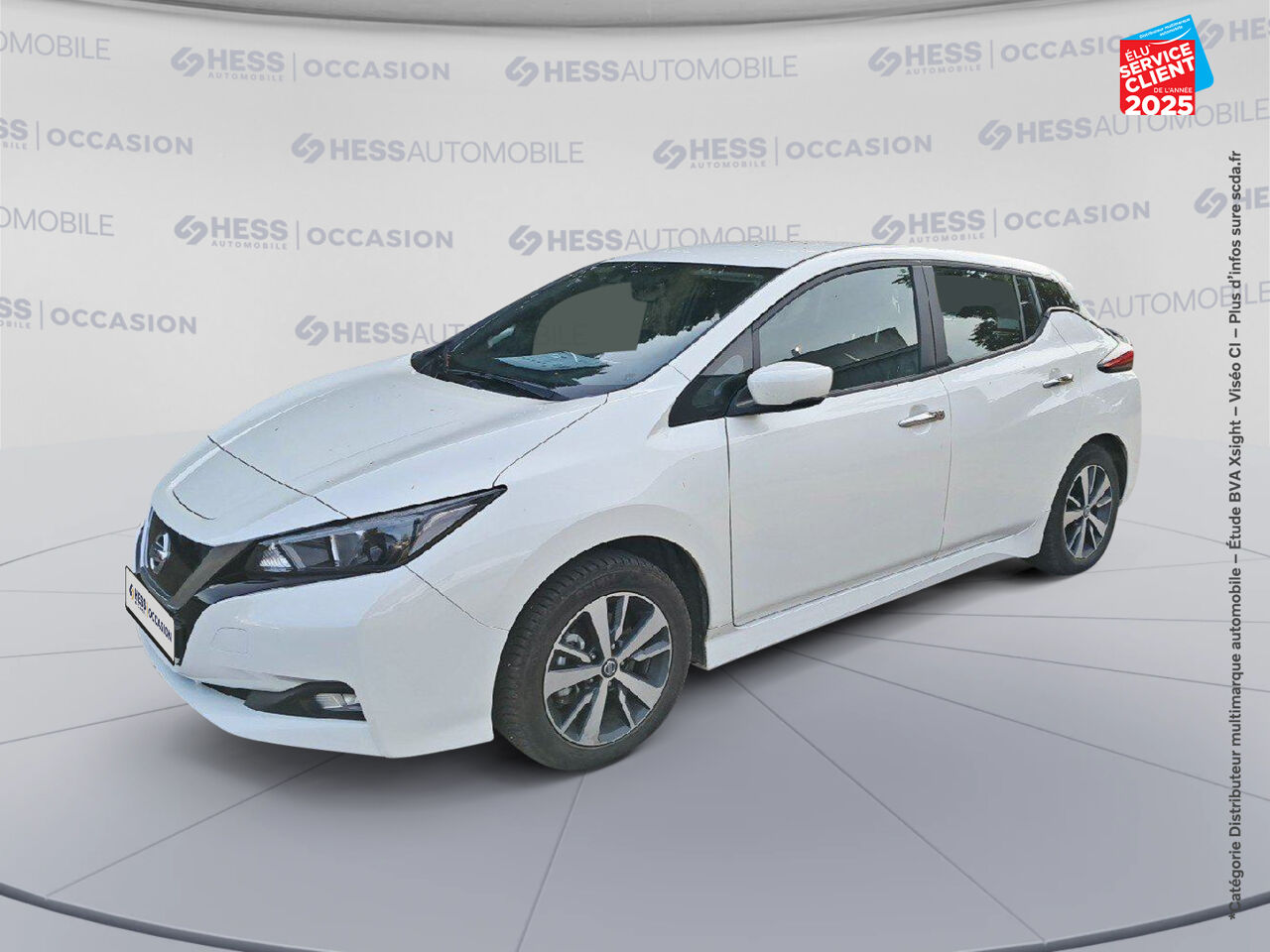 Véhicule d'occasion NISSAN LEAF 150CH 40KWH ACENTA 21 chez Toyota Thionville
