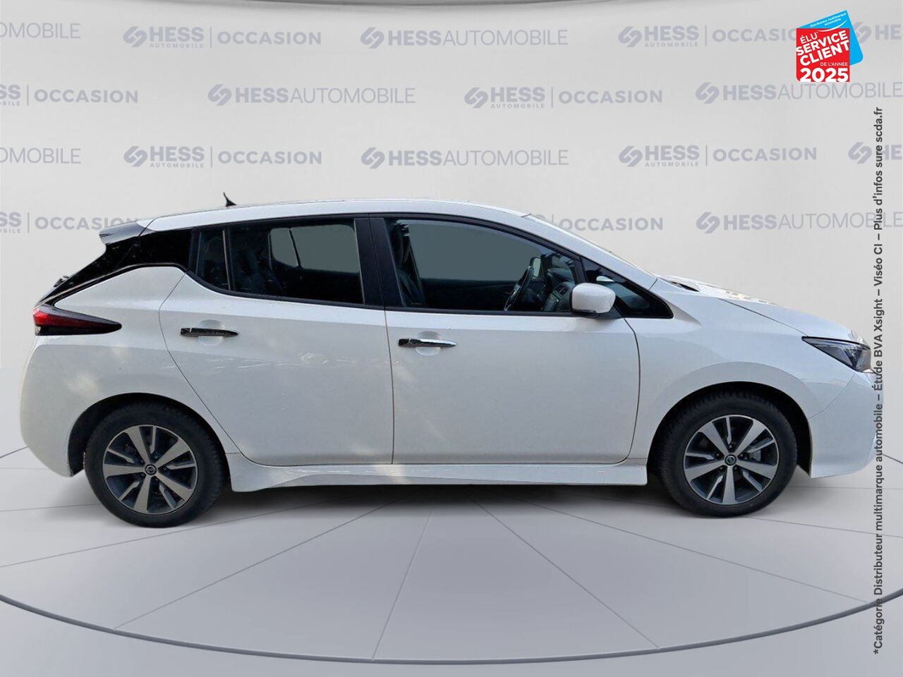 Véhicule d'occasion NISSAN LEAF 150CH 40KWH ACENTA 21 chez Toyota Thionville