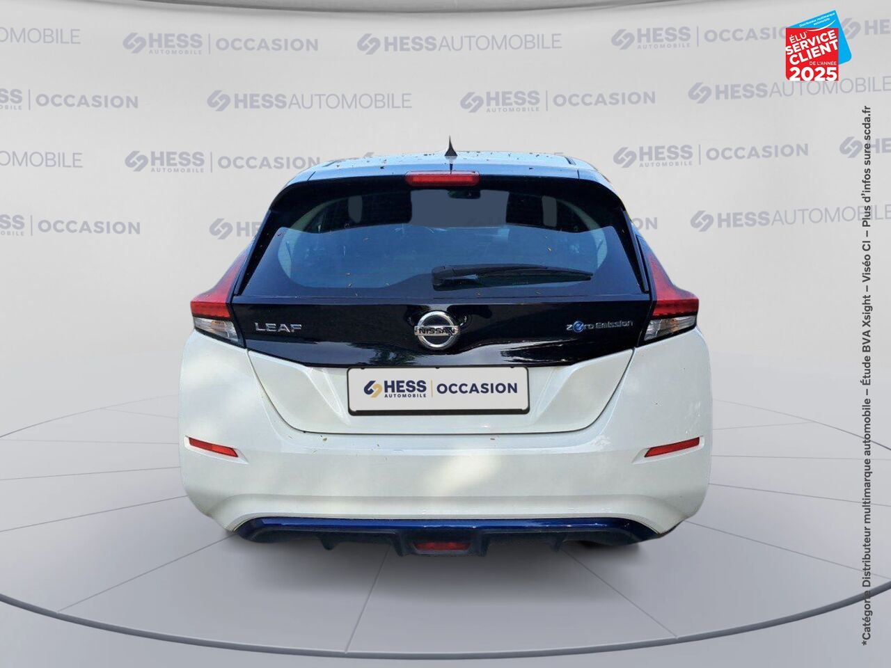 Véhicule d'occasion NISSAN LEAF 150CH 40KWH ACENTA 21 chez Toyota Thionville