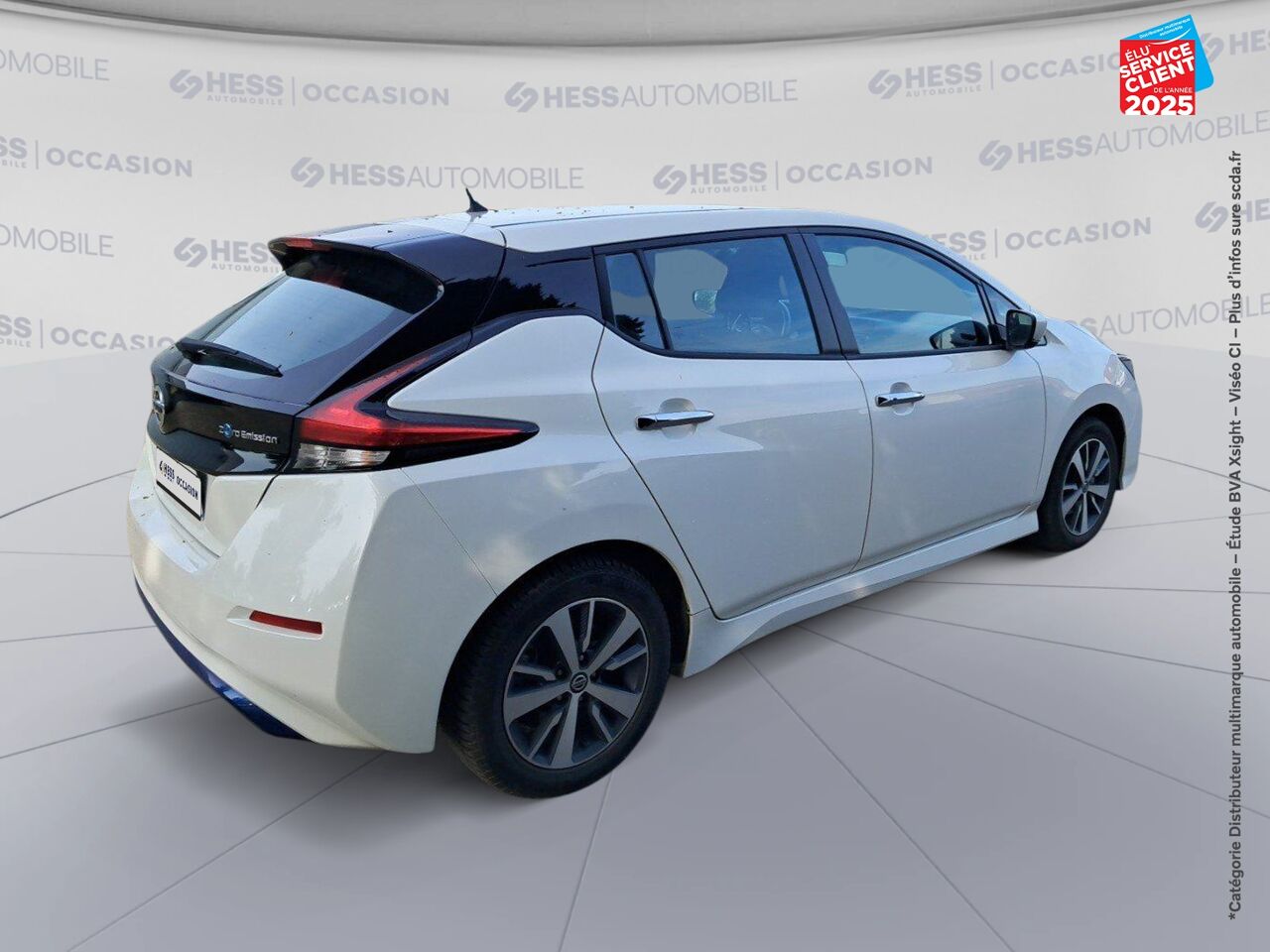 Véhicule d'occasion NISSAN LEAF 150CH 40KWH ACENTA 21 chez Toyota Thionville