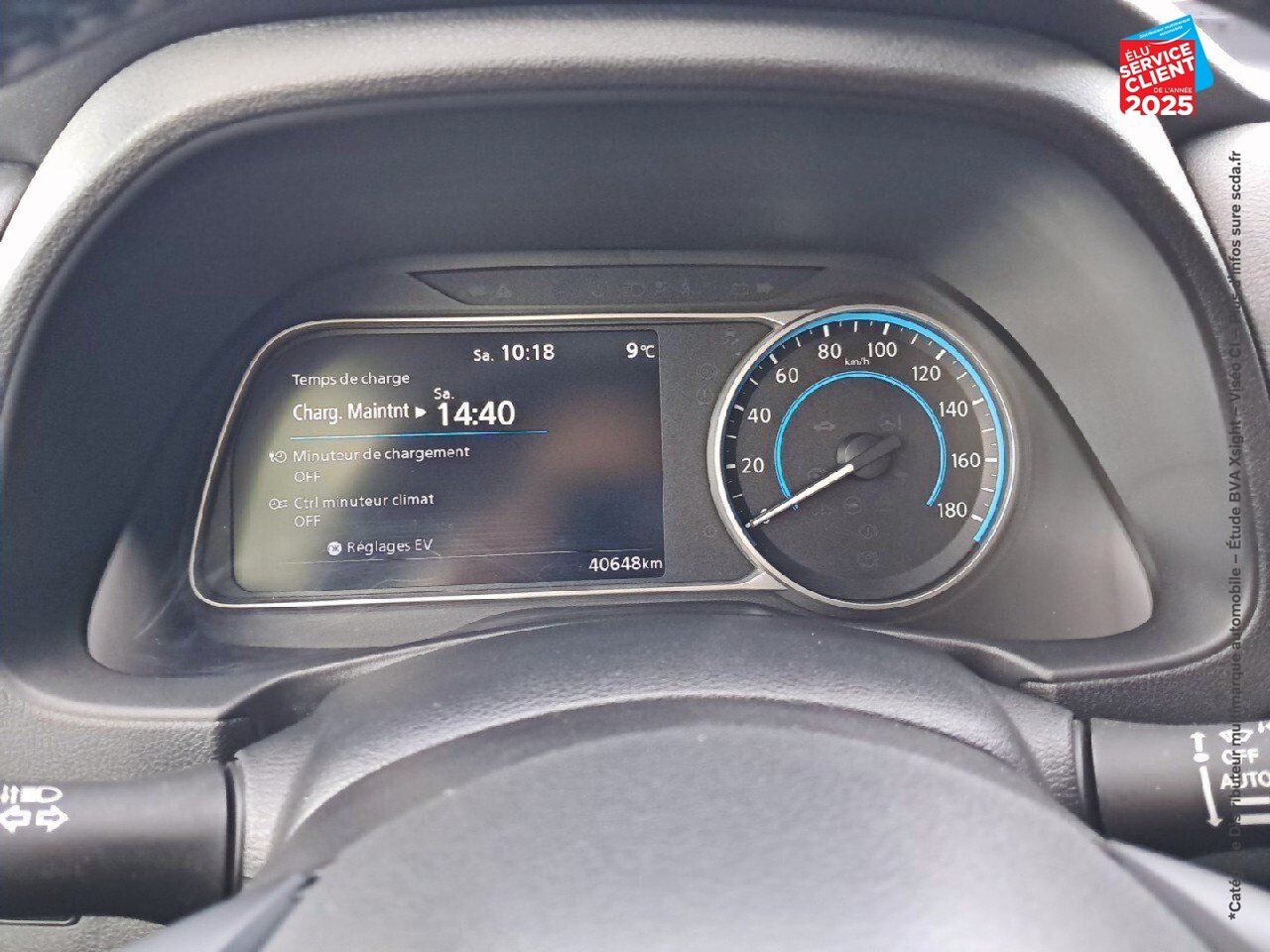 Véhicule d'occasion NISSAN LEAF 150CH 40KWH ACENTA 21 chez Toyota Thionville