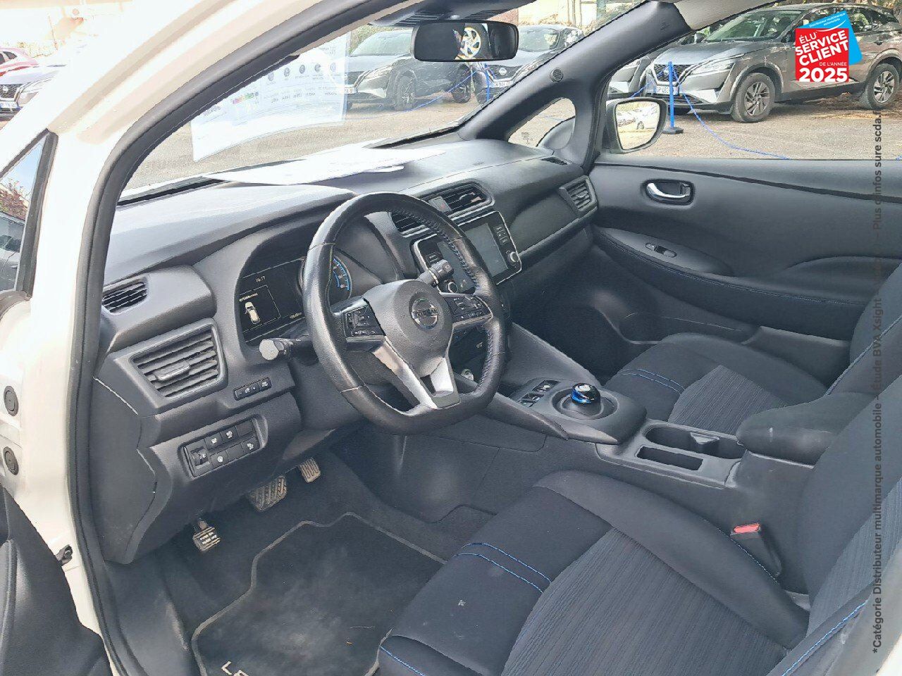 Véhicule d'occasion NISSAN LEAF 150CH 40KWH ACENTA 21 chez Toyota Thionville
