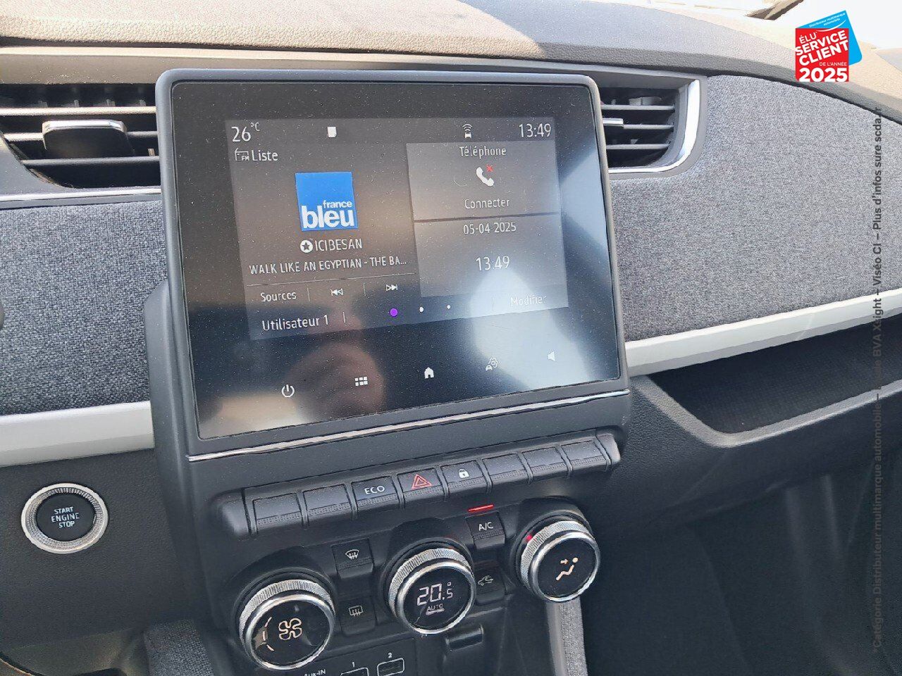 Véhicule d'occasion RENAULT ZOE E-TECH ZEN CHARGE NORMALE R110 ACHAT INTEGRAL - 21 RADAR AR CARPLAY chez Renault Colmar