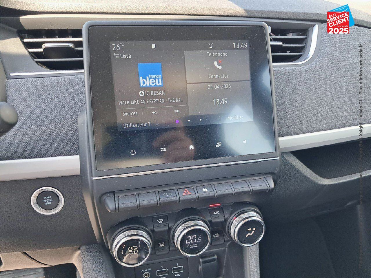 Véhicule d'occasion RENAULT ZOE E-TECH ZEN CHARGE NORMALE R110 ACHAT INTEGRAL - 21 RADAR AR CARPLAY chez Renault Colmar