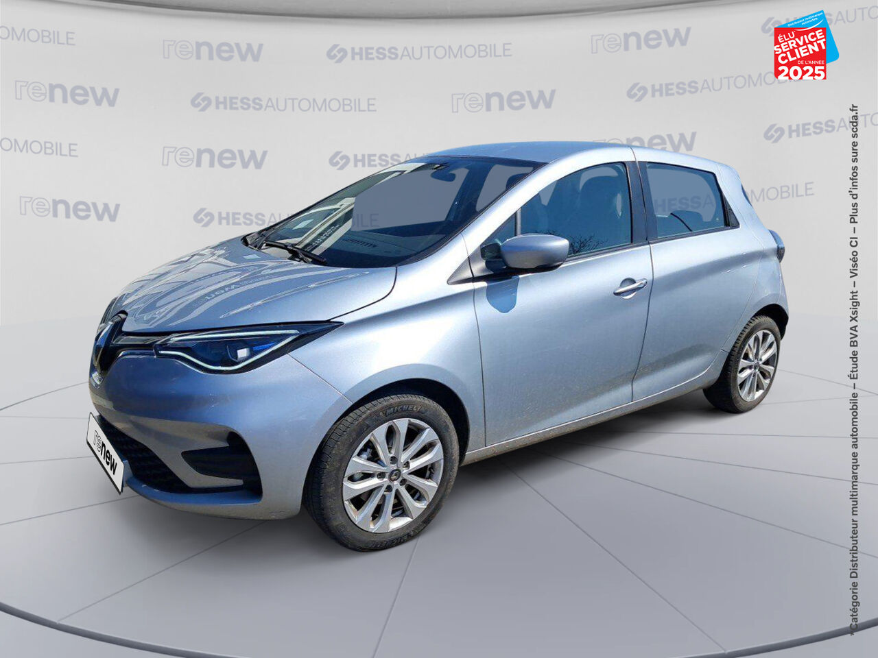 Véhicule d'occasion RENAULT ZOE E-TECH ZEN CHARGE NORMALE R110 ACHAT INTEGRAL - 21 RADAR AR CARPLAY chez Renault Colmar