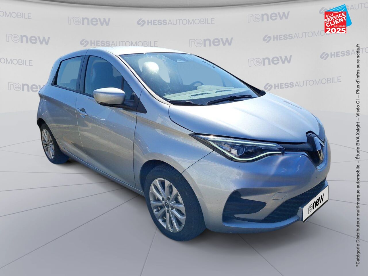 Véhicule d'occasion RENAULT ZOE E-TECH ZEN CHARGE NORMALE R110 ACHAT INTEGRAL - 21 RADAR AR CARPLAY chez Renault Colmar