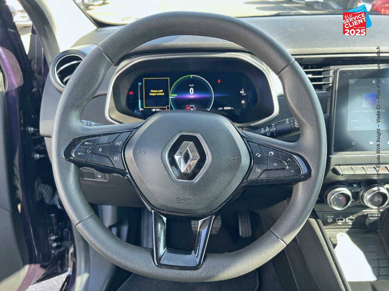 Véhicule d'occasion RENAULT ZOE E-TECH LIFE CHARGE NORMALE R110 ACHAT INTEGRAL - 21 chez Nissan Montbéliard