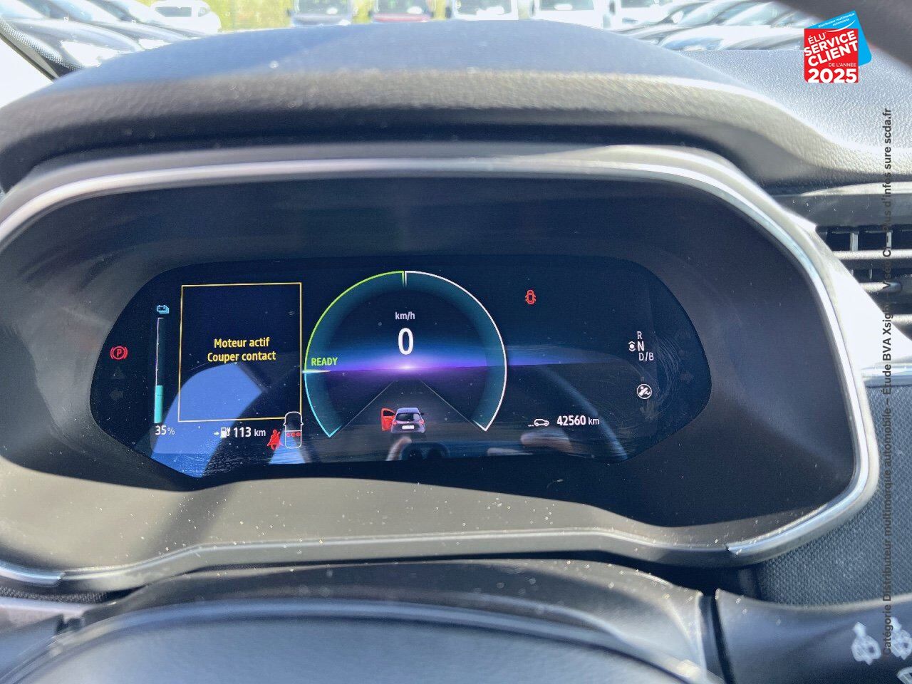 Véhicule d'occasion RENAULT ZOE E-TECH LIFE CHARGE NORMALE R110 ACHAT INTEGRAL - 21 chez Nissan Montbéliard