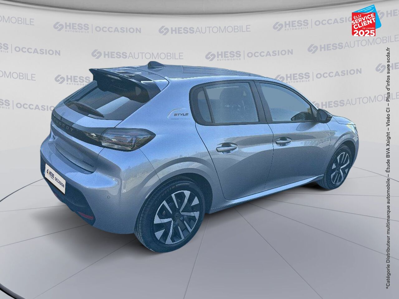 Véhicule d'occasion PEUGEOT 208 1.2 HYBRID 100CH STYLE E-DCS6 chez Opel Bar le Duc