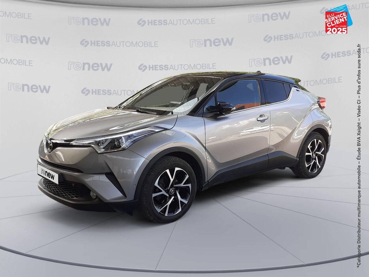 Véhicule d'occasion TOYOTA C-HR 1.2 TURBO 116CH GRAPHIC 2WD SIEGE CHAUF CAMERA chez Renault Colmar