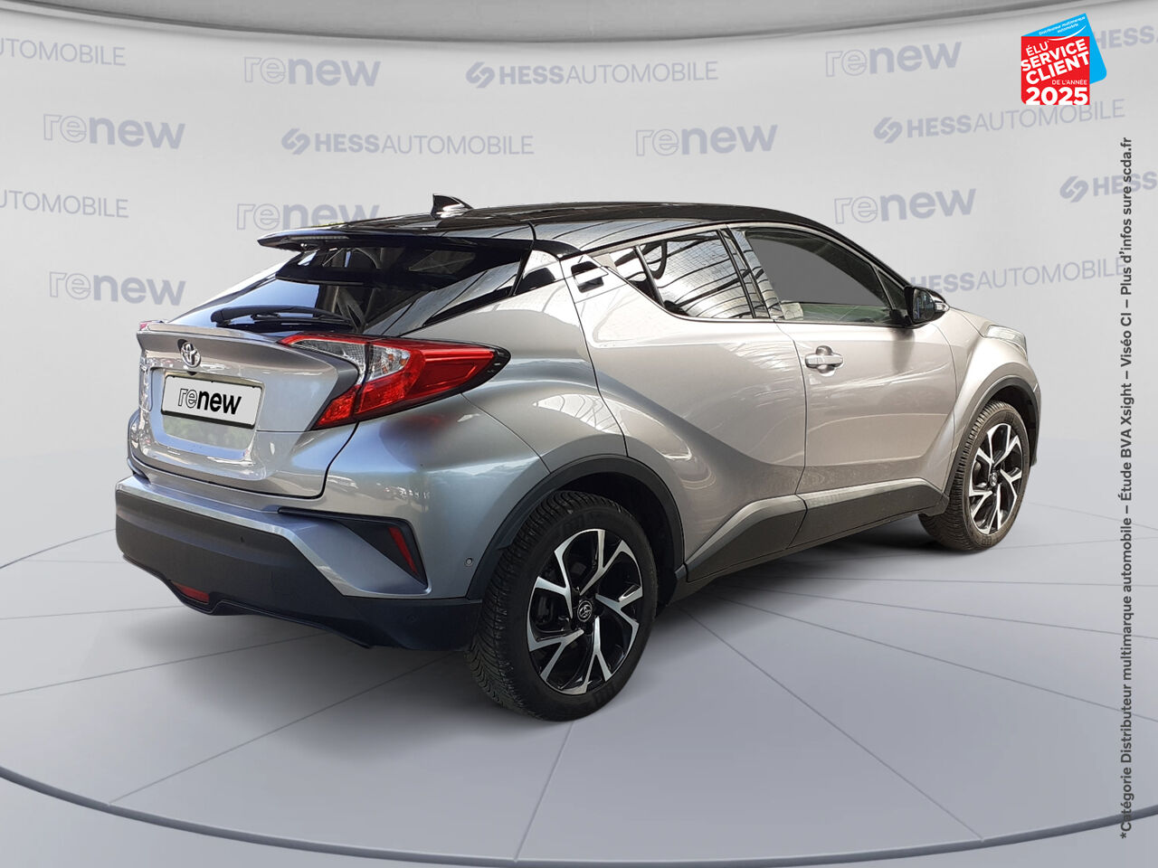 Véhicule d'occasion TOYOTA C-HR 1.2 TURBO 116CH GRAPHIC 2WD SIEGE CHAUF CAMERA chez Renault Colmar