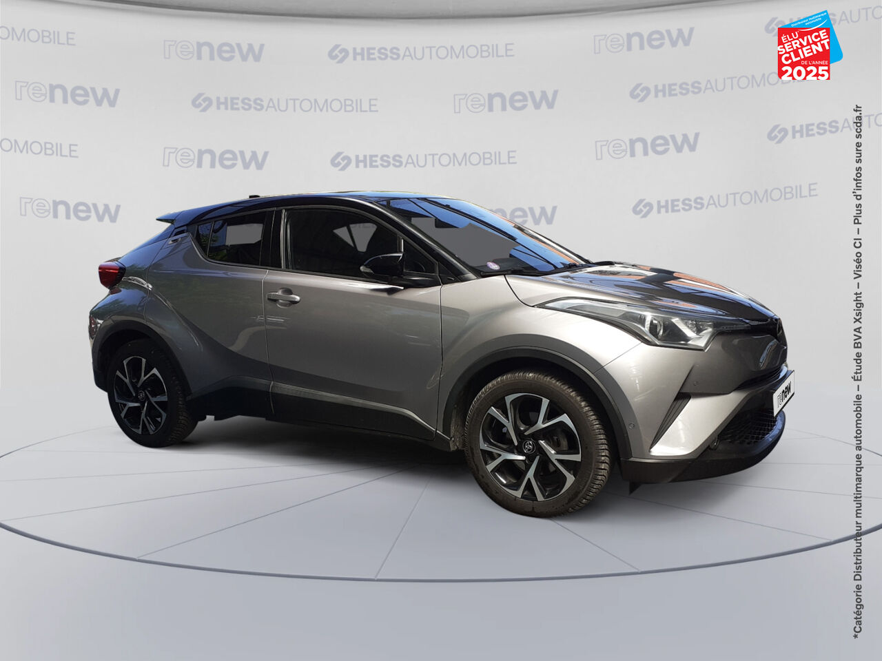 Véhicule d'occasion TOYOTA C-HR 1.2 TURBO 116CH GRAPHIC 2WD SIEGE CHAUF CAMERA chez Renault Colmar