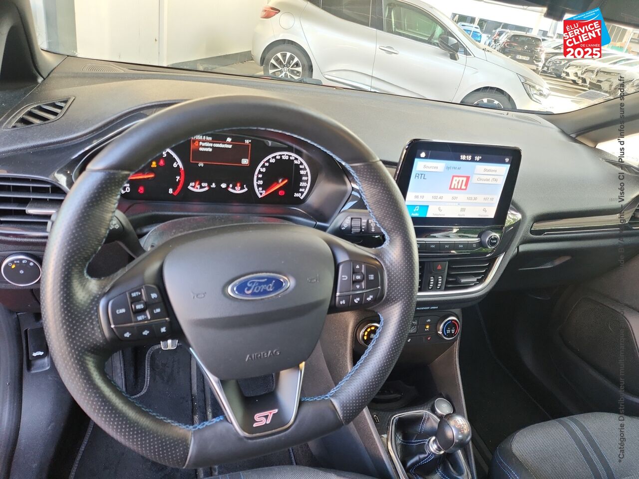 Véhicule d'occasion FORD FIESTA 1.5 ECOBOOST 200CH STOPSTART ST-PLUS 3P EURO6.2 chez Toyota Thionville