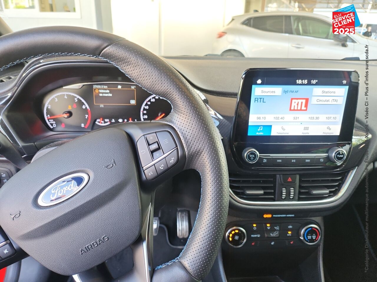 Véhicule d'occasion FORD FIESTA 1.5 ECOBOOST 200CH STOPSTART ST-PLUS 3P EURO6.2 chez Toyota Thionville