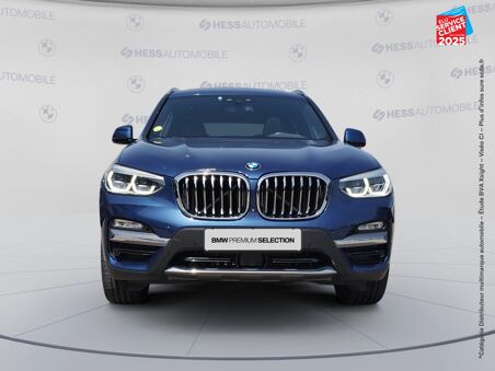 BMW X3 XDRIVE20DA 190CH LUXURY EURO6D-T TOUVRANT SIEGES CHAUF/CUIR GPS CAMERA