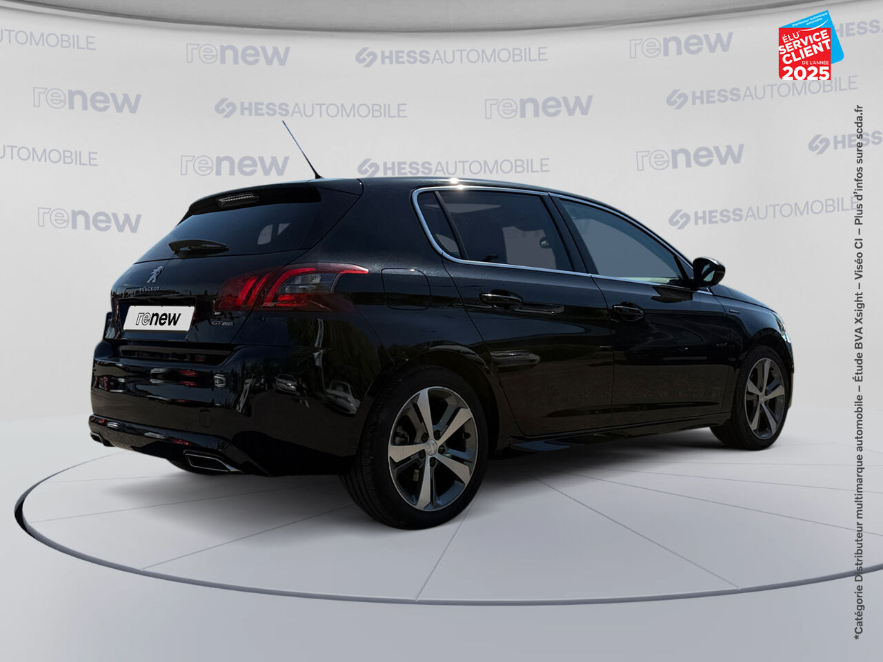 Véhicule d'occasion PEUGEOT 308 1.2 PURETECH 130CH E6.3 S/S GT LINE GPS CAMERA CARPLAY chez Renault Saint-Louis