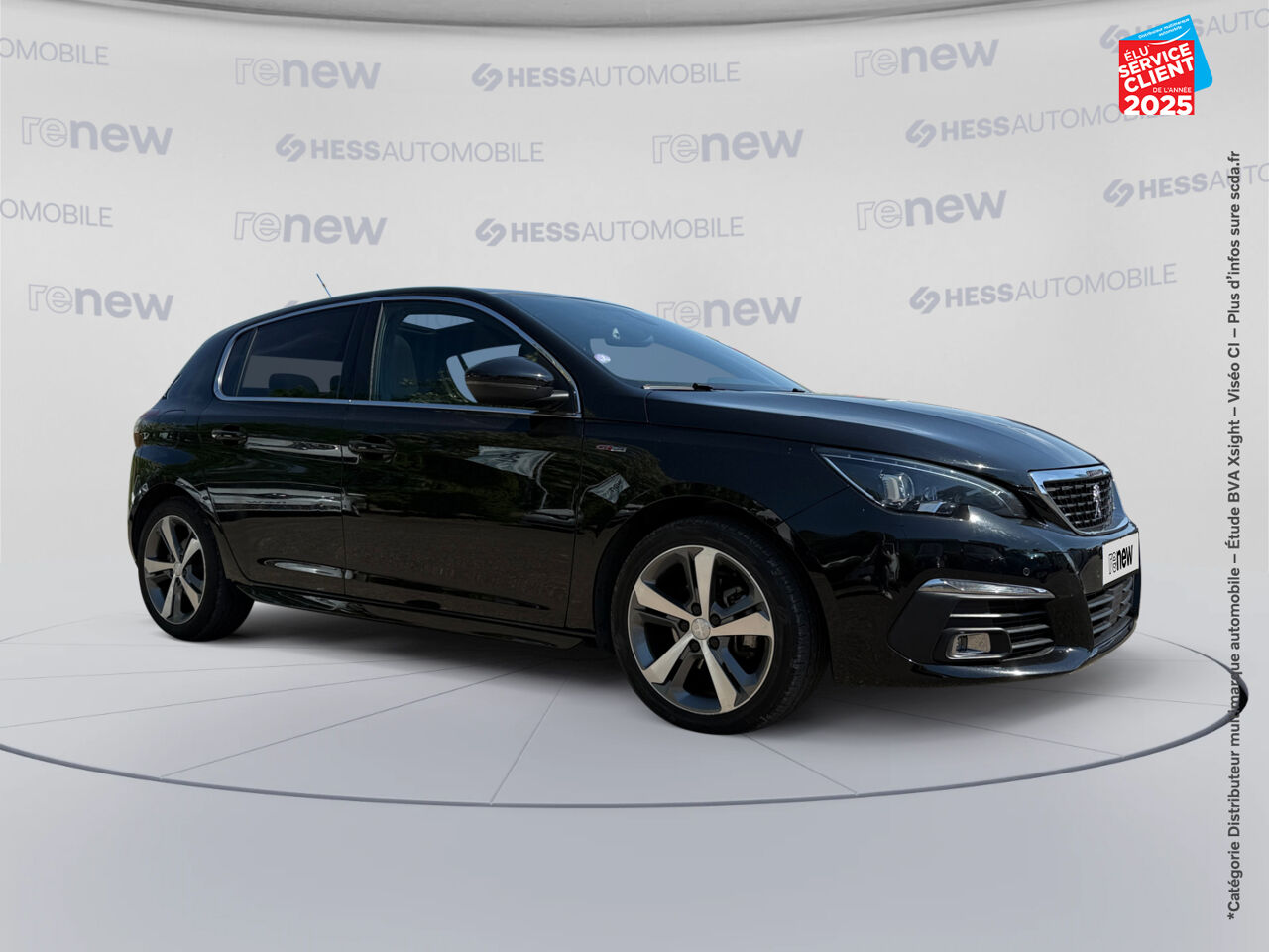 Véhicule d'occasion PEUGEOT 308 1.2 PURETECH 130CH E6.3 S/S GT LINE GPS CAMERA CARPLAY chez Renault Saint-Louis