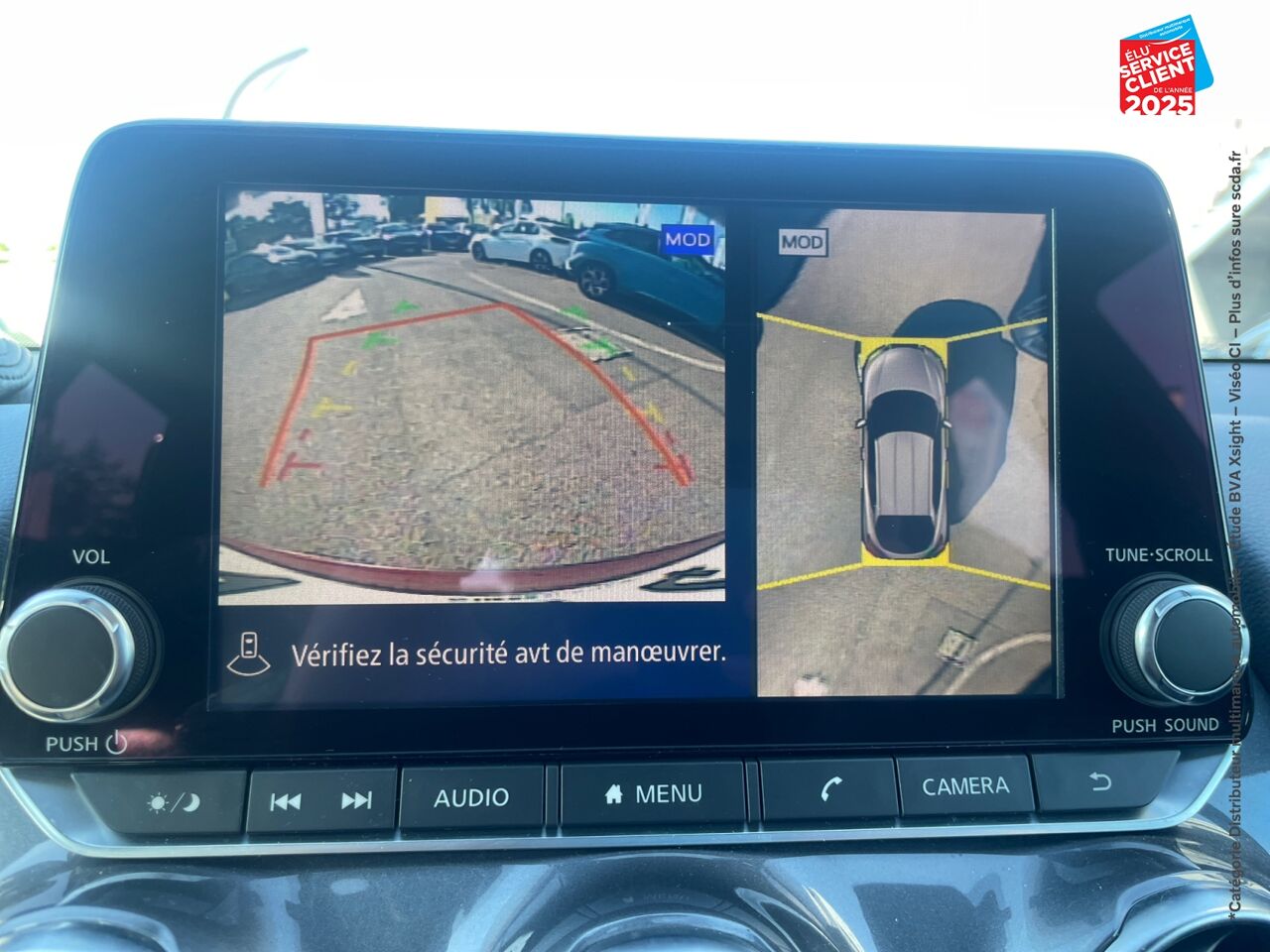 Véhicule d'occasion NISSAN JUKE 1.0 DIG-T 117CH TEKNA DCT SIEGES CHAUF CAMERA BOSE chez Renault Colmar