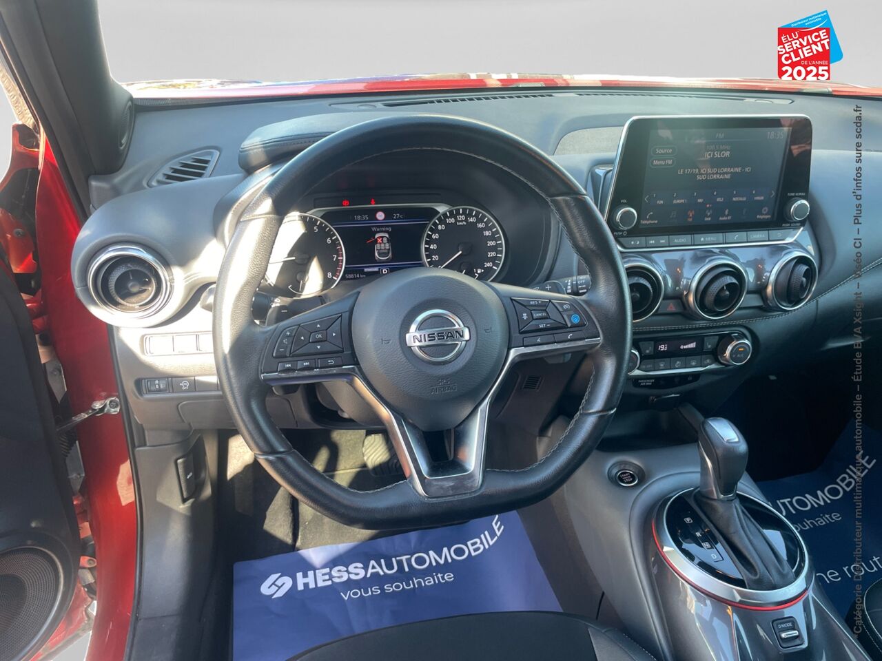 Véhicule d'occasion NISSAN JUKE 1.0 DIG-T 117CH TEKNA DCT SIEGES CHAUF CAMERA BOSE chez Renault Colmar