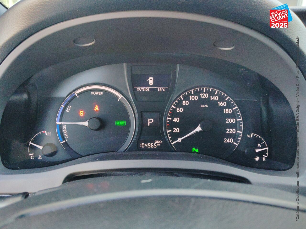 Véhicule d'occasion LEXUS RX 450H 4WD F SPORT TPANO SIEGES CHAUF/CUIR GPS CAMERA chez MINI Lons-Le-Saunier