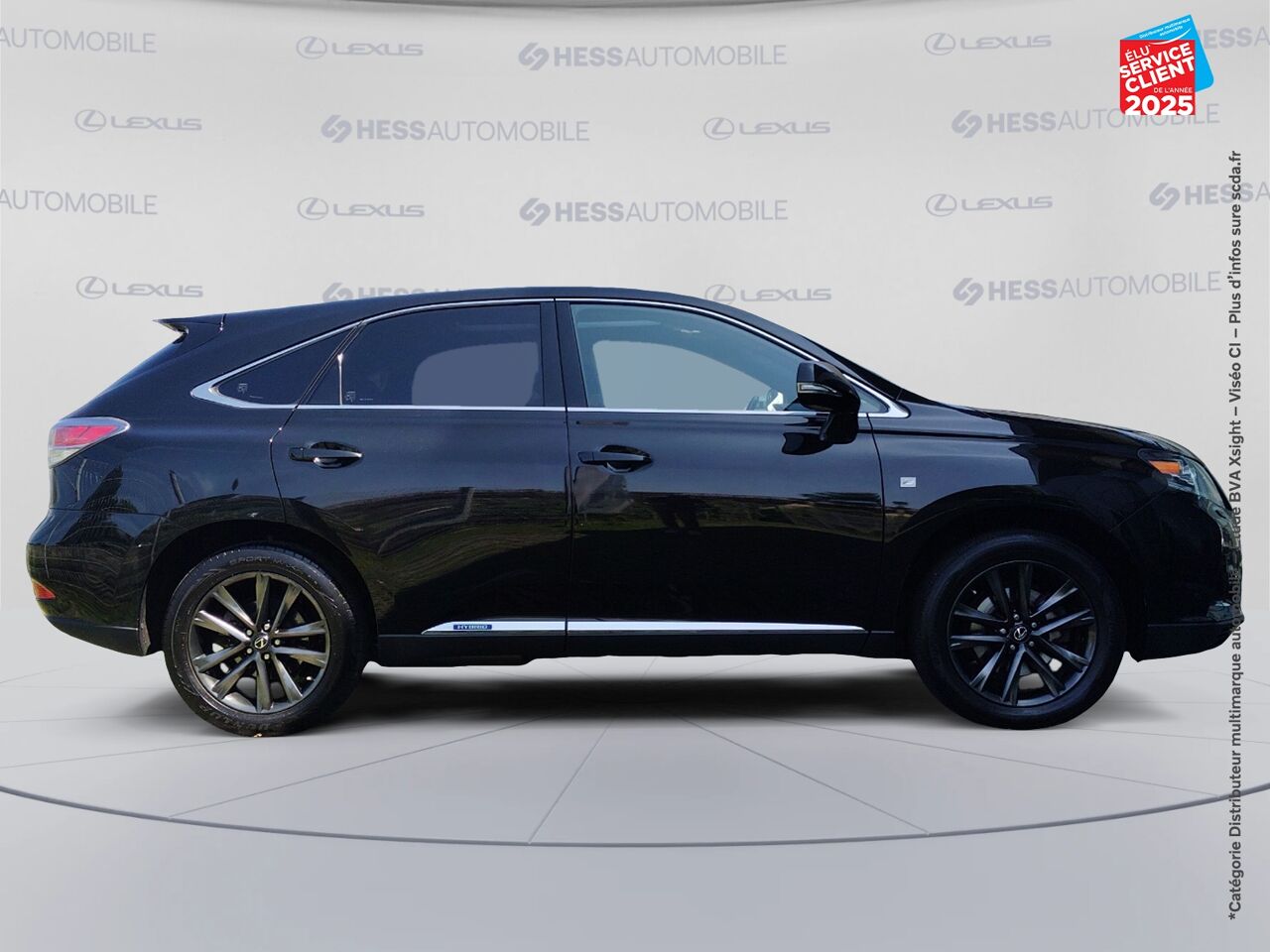 Véhicule d'occasion LEXUS RX 450H 4WD F SPORT TPANO SIEGES CHAUF/CUIR GPS CAMERA chez MINI Lons-Le-Saunier